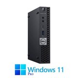 Mini PC Dell OptiPlex 7060, Hexa Core i5-8500T, 16GB DDR4, SSD, Win 11 Pro